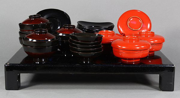 Japanese Lacquer Ware, Table (1 of 3)