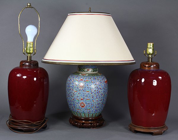 Three Chinese Jars/Lamps (1 of 1)