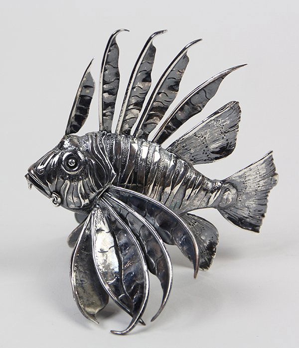 Buccellati sterling silver lion fish, 4 (1 of 2)