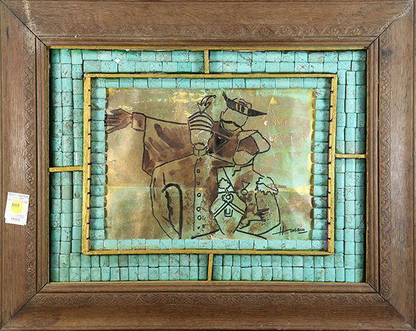 Mixed Media, Attributed to Maqbool Fida Husain (1 of 1)