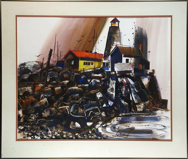 Watercolor, Bud Shackelford (1 of 1)