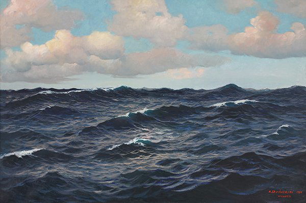 Painting, Attributed to Alexander Dzigurski (1 of 4)