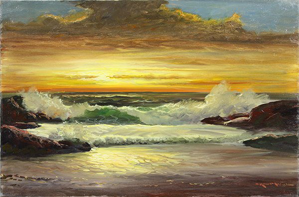 Painting, Robert Wood (1 of 4)