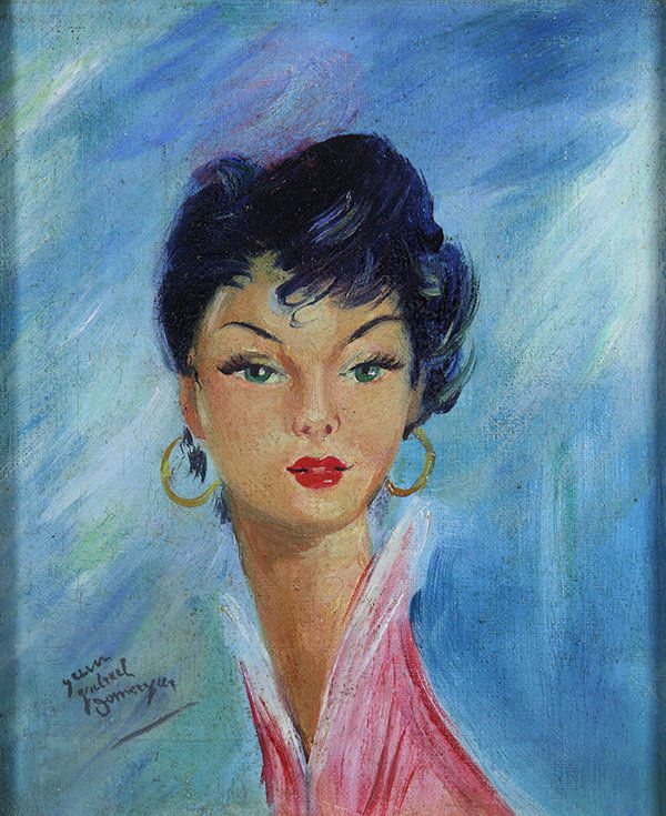 Painting, Jean Gabriel Domergue (1 of 4)