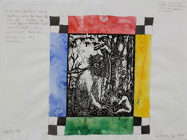 Mixed Media, William T. Wiley (1 of 3)