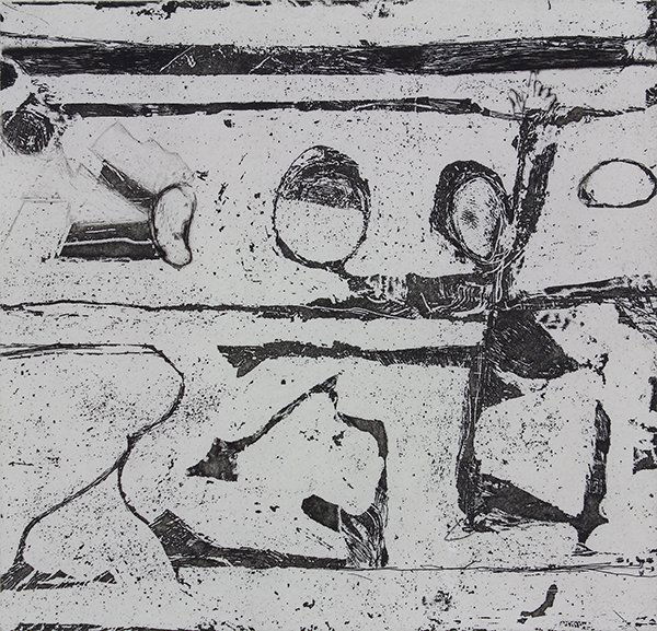 Print, Richard Diebenkorn, Oui (1 of 4)
