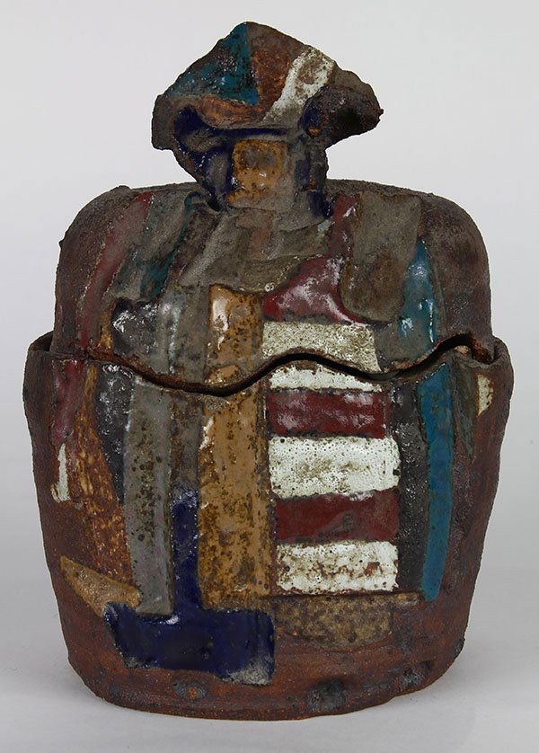 Ceramic sculpture, David James Gilhooly (1 of 4)