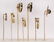 (Lot of 7) Victorian multi-stone, diamond, 14k yellow - 2