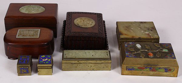 Group of Chinese Boxes (1 of 2)