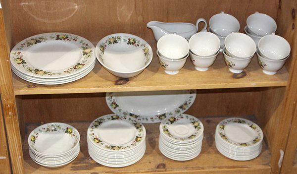 (lot of 51) Royal Doulton partial table service in the (1 of 3)