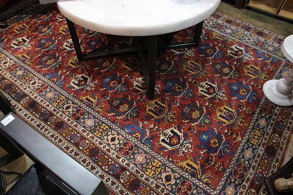 Caucasian Kazak carpet, 11'1" x 8' (1 of 3)