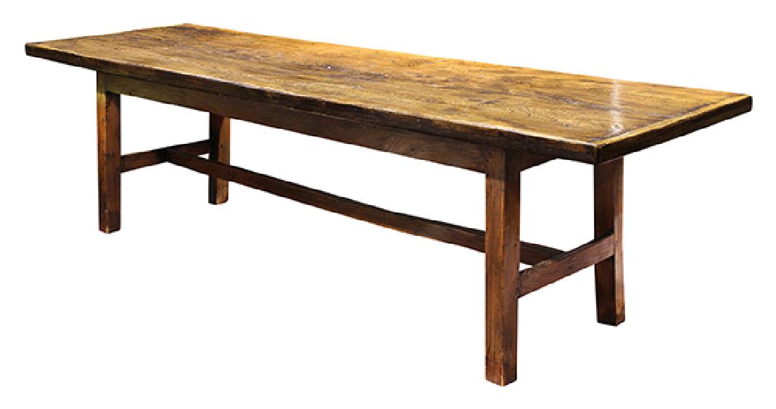 English refrectory table, late 18th/early 19th Century, (1 of 5)