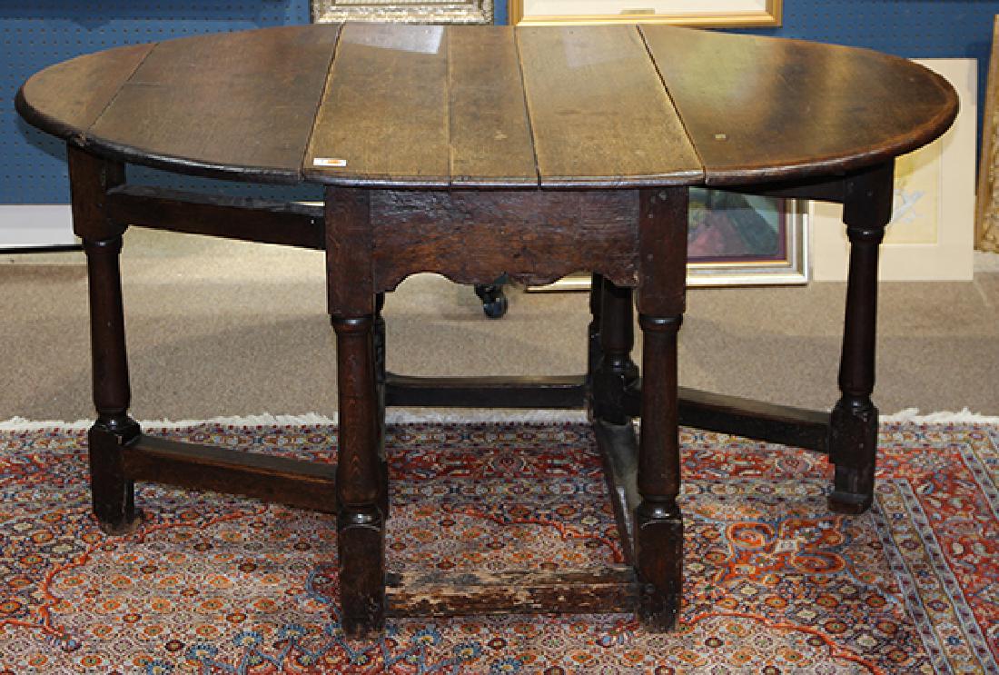 William and Mary gate leg table (1 of 5)