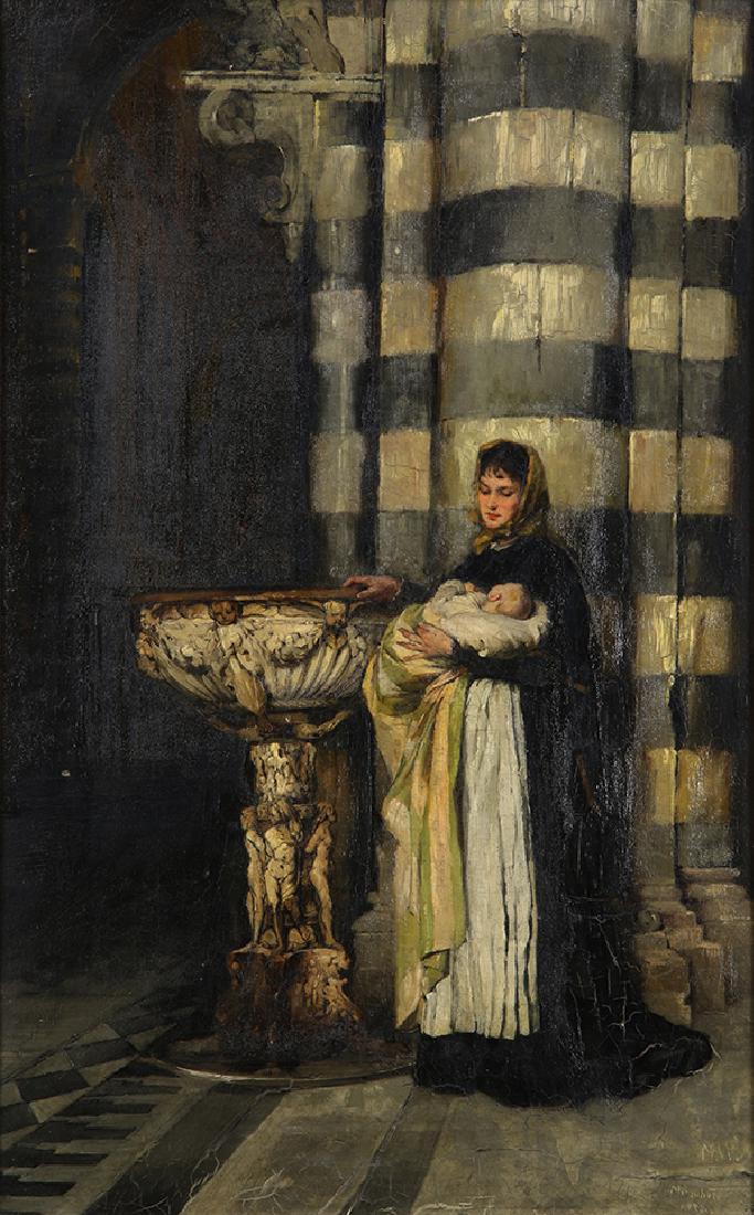 Marie Philip-Weber (German, 1845-1942), Mother and (1 of 4)