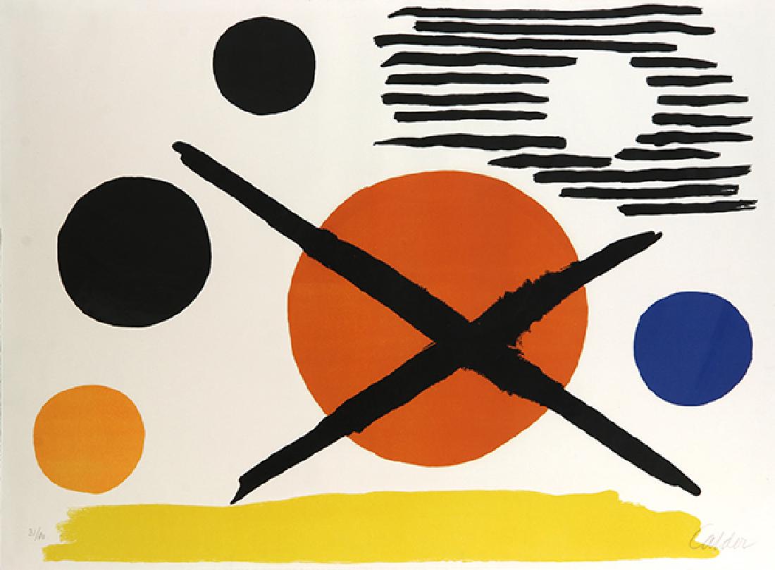 Print, Alexander Calder, La Croix sur le Soleil (1 of 4)