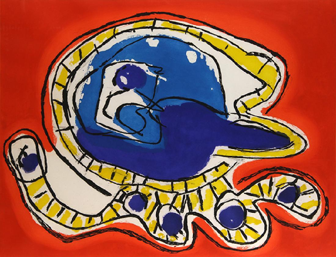 Print, Karel Appel, Octopus (1 of 4)