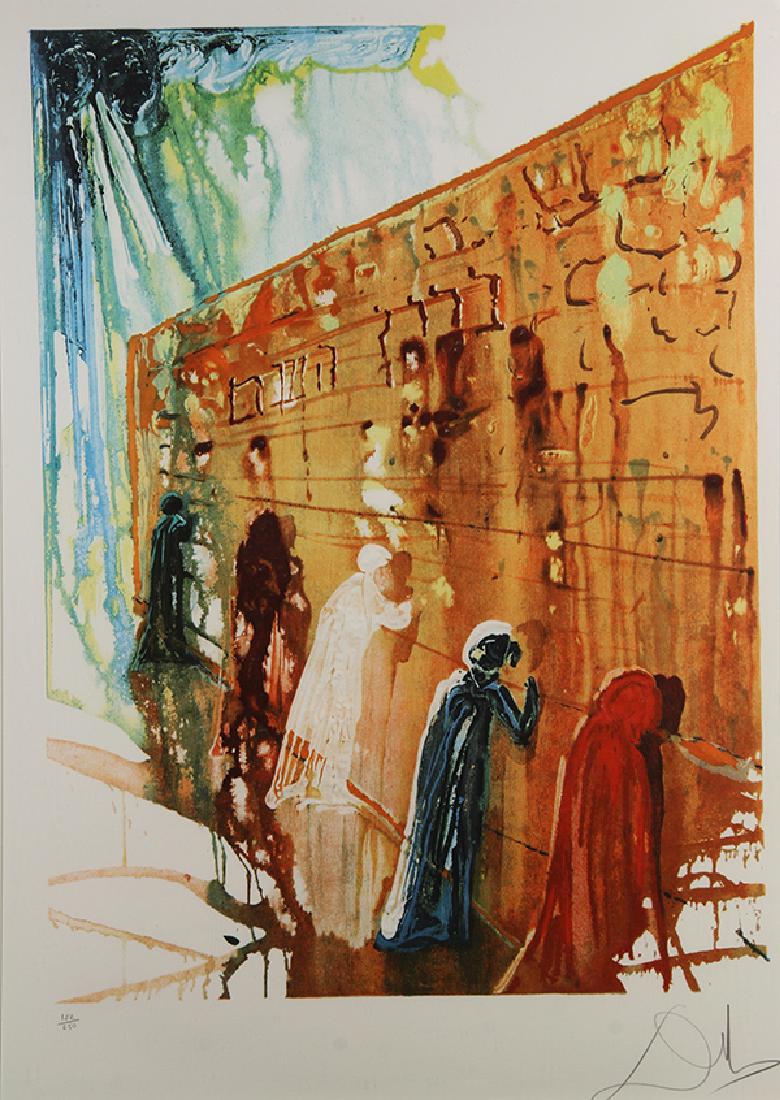 Print, Salvador Dali, Wailing Wall (1 of 4)