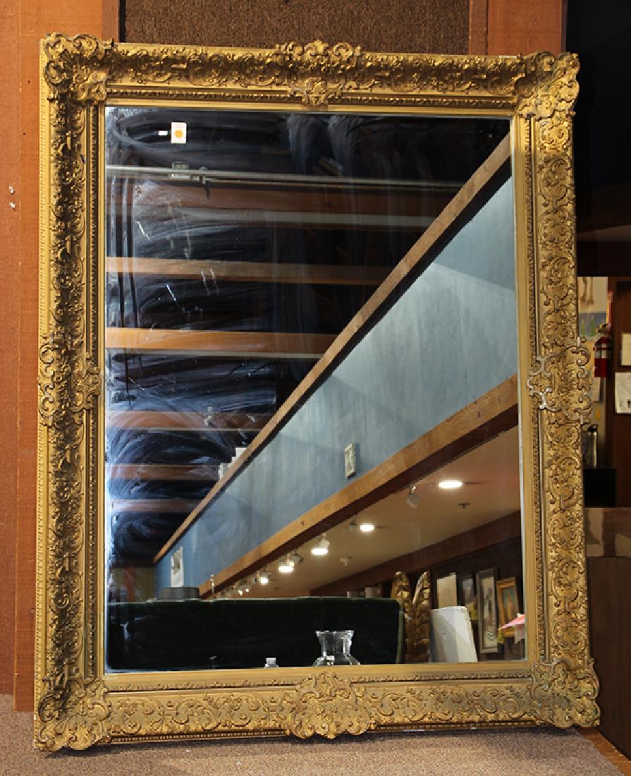 Victorian over mantle mirror (1 of 2)