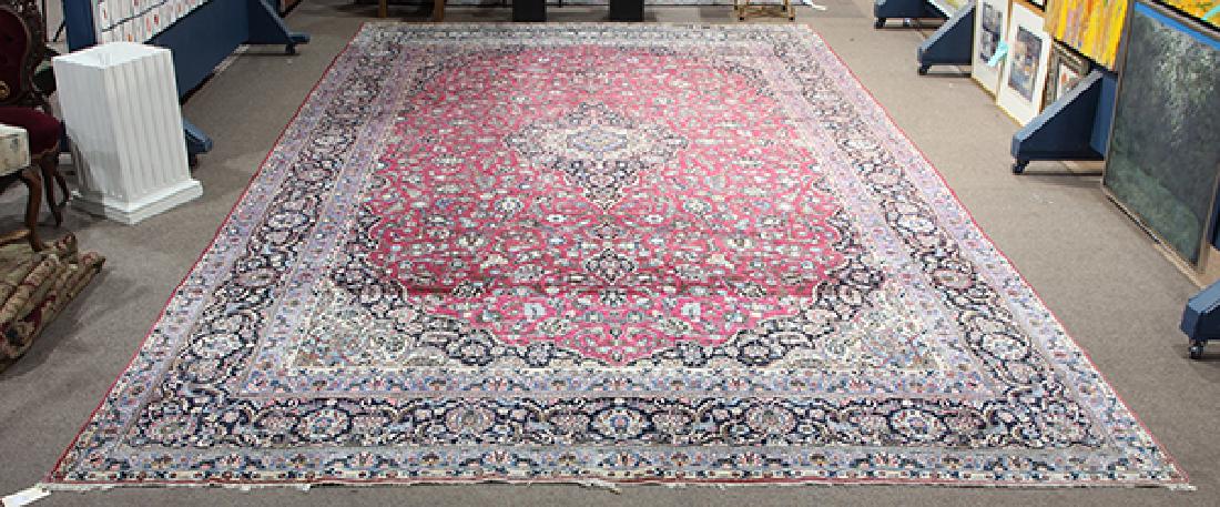 Semi antique Persian Meshed carpet (1 of 4)