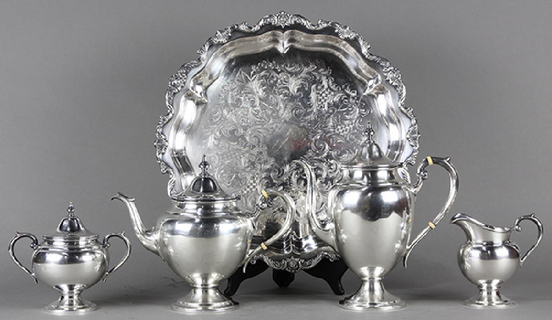 Gorham sterling silver "Puritan" pattern hot beverage (1 of 4)