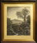 4376: Charcoal drawing, Landscape, 19th cent