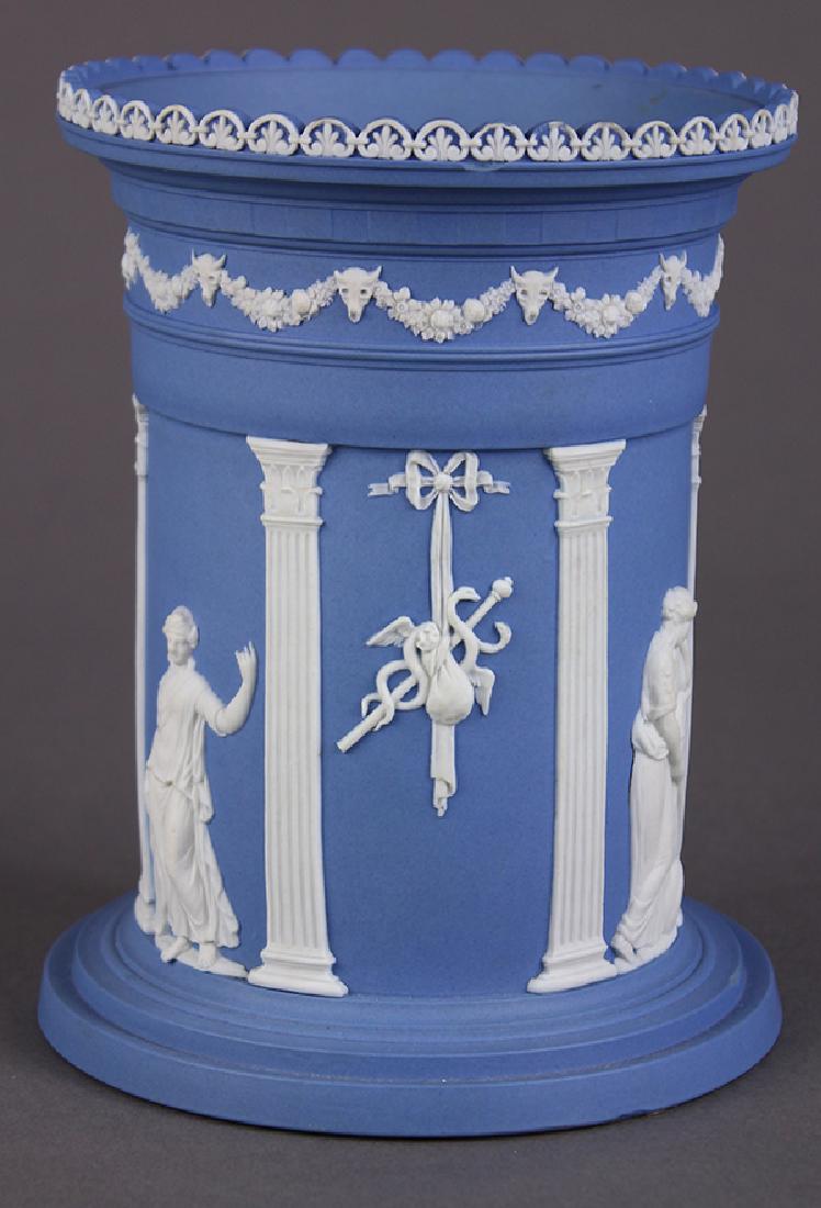 Josiah Wedgwood and Sons jasperware vase designed by (1 of 5)