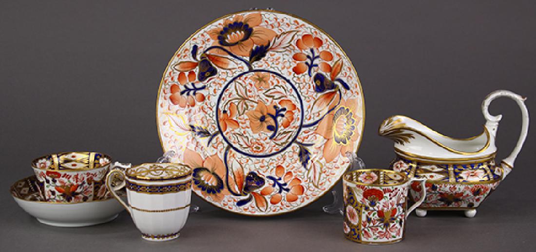 (lot of 6) Assembled English Derby Imari porcelain (1 of 9)
