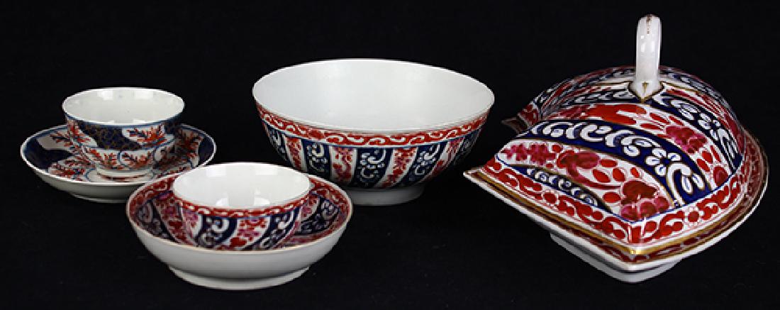 (lot of 6) Worcester soft-paste porcelain group, each (1 of 4)