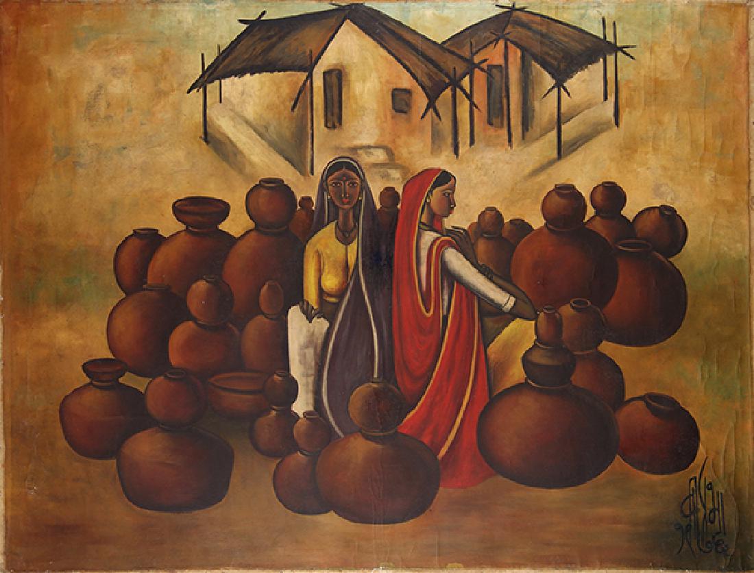 Painting, B. Prabha (1 of 3)