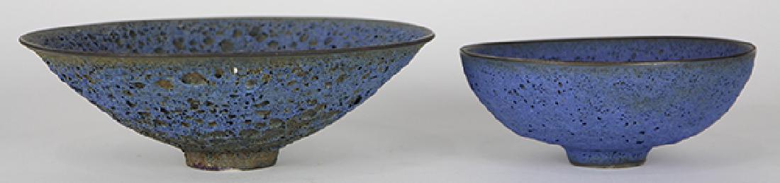 (Lot of 2) James Lovera (1920 - 2015 California) footed (1 of 8)