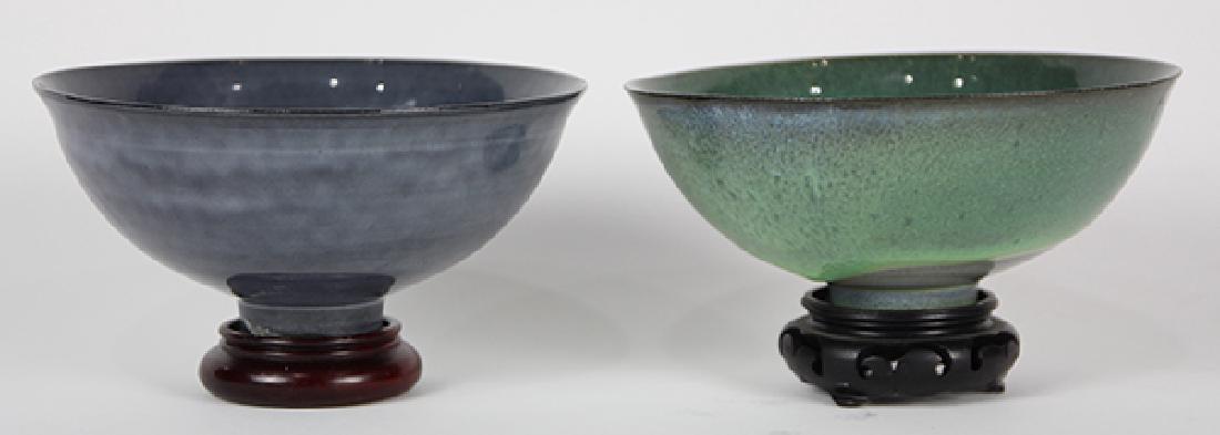 (Lot of 2) James Lovera (1920 - 2015 California) footed (1 of 8)