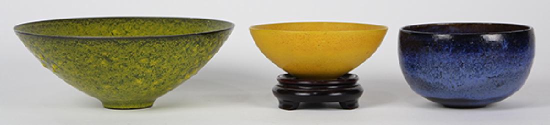 (Lot of 3) James Lovera (1920 - 2015 California) footed (1 of 10)