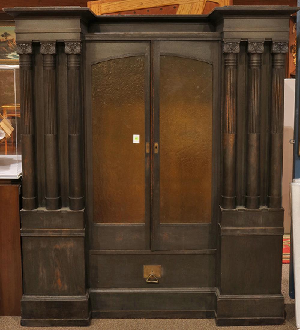 German Secessionist bookcase circa 1890 executed by (1 of 8)