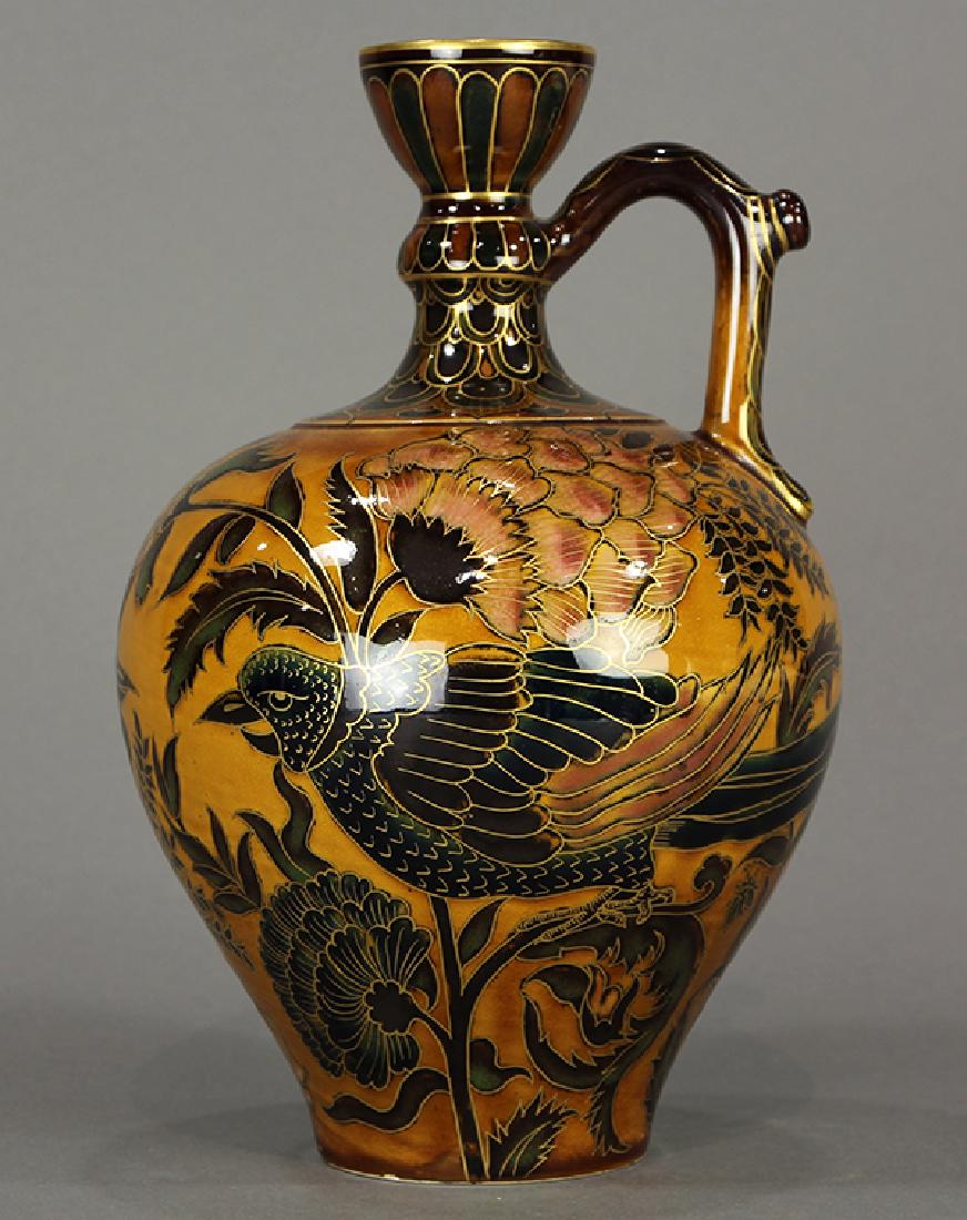Zsolnay pottery ewer (1 of 6)