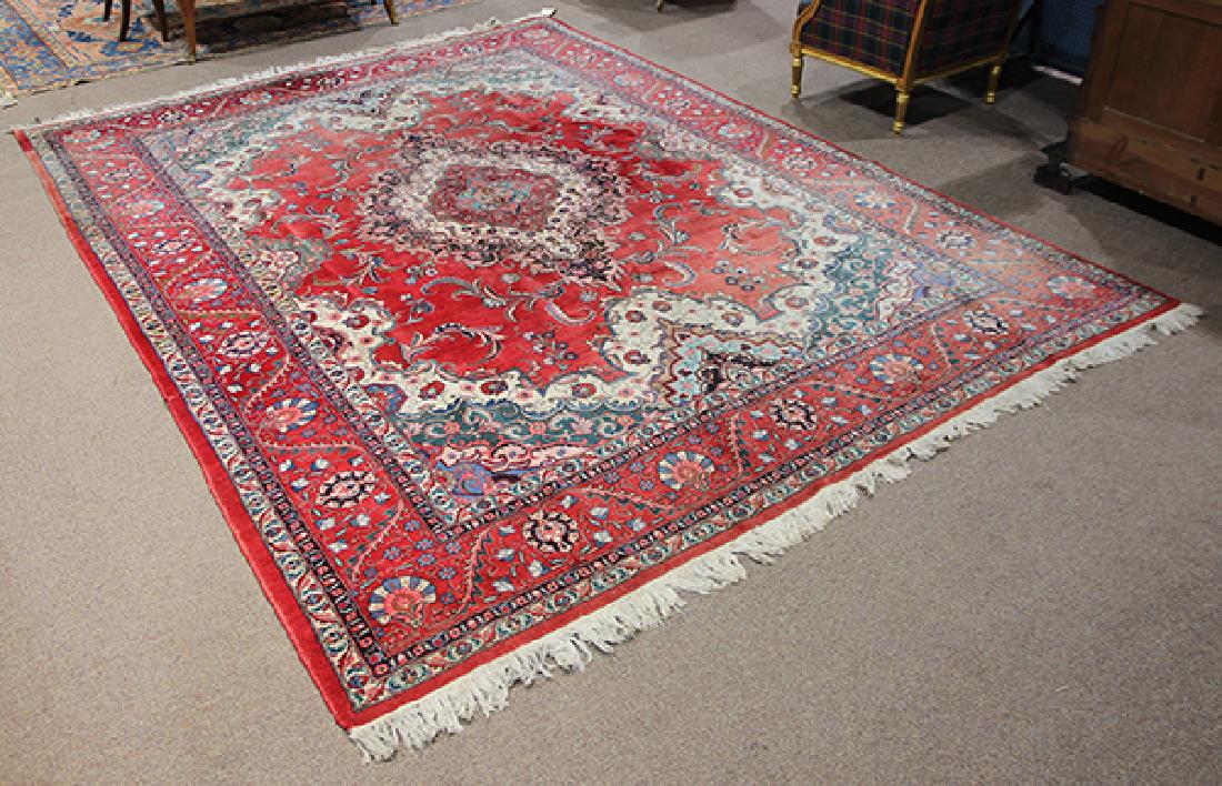 Persian Tabriz carpet, 9'3''l x 12'7''w (1 of 5)