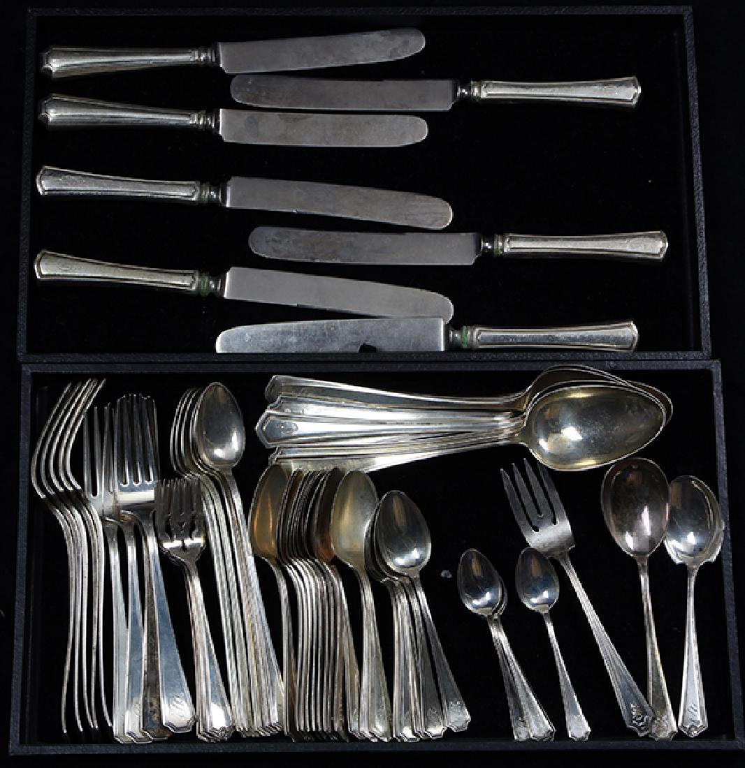 Durgin sterling silver "Fairfax" pattern partial (1 of 2)