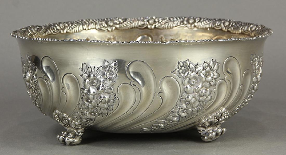 Tiffany & Company sterling silver floral repousse (1 of 2)