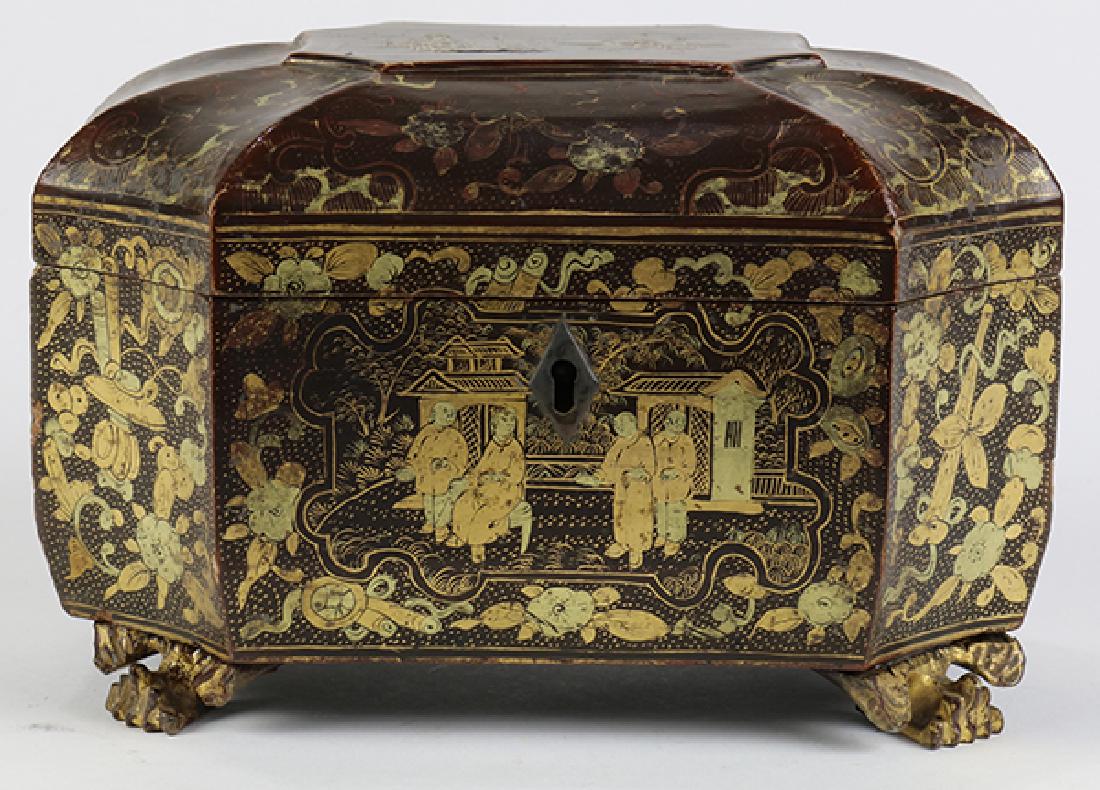 Chinese Export Lacquered Box (1 of 5)