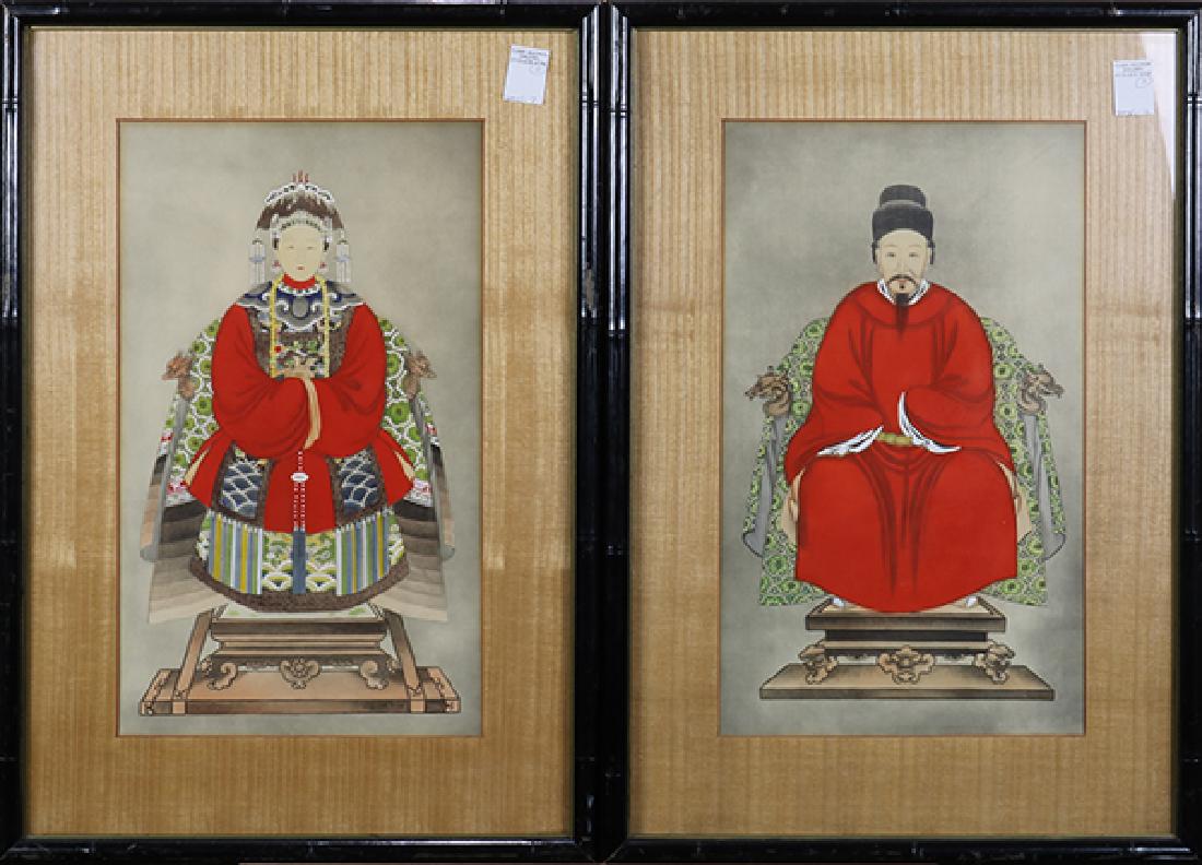 Chinese Framed Ancestral Portraits (1 of 4)