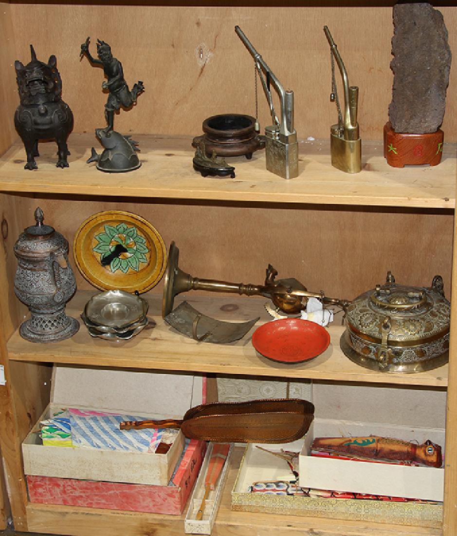 Three Shelves of Asian Items (1 of 1)