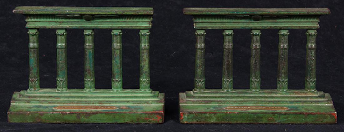 Pair of Bradley and Hubbard cold painted bronze (1 of 4)