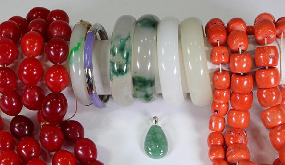 (Lot of 9) Multi-stone, sterling silver, metal jewelry (1 of 3)