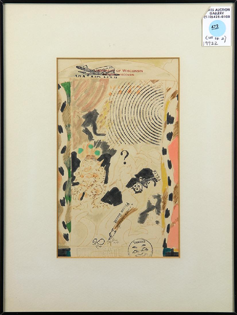 Drawings, Felix the Cat and "Connie" (1 of 2)