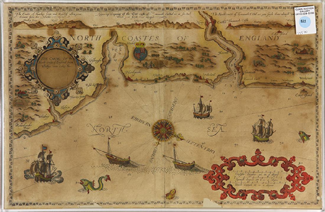 Vintage Map, A Perfect Description of the Northernmost (1 of 1)