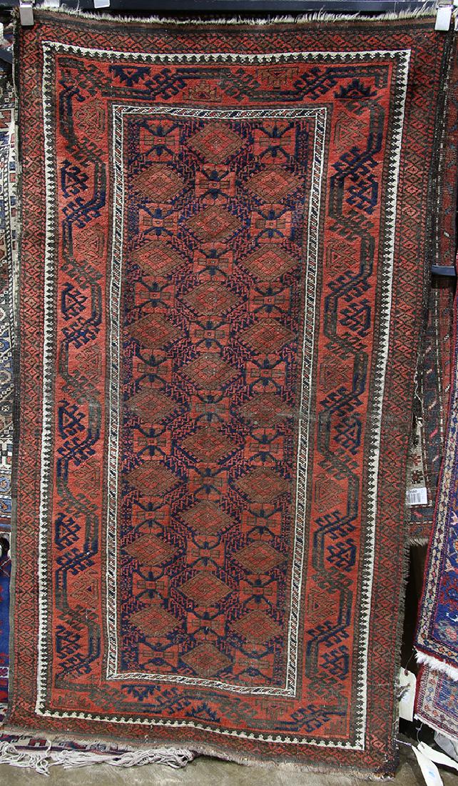 Afghan Belouch carpet, 3'5" x 6' (1 of 1)