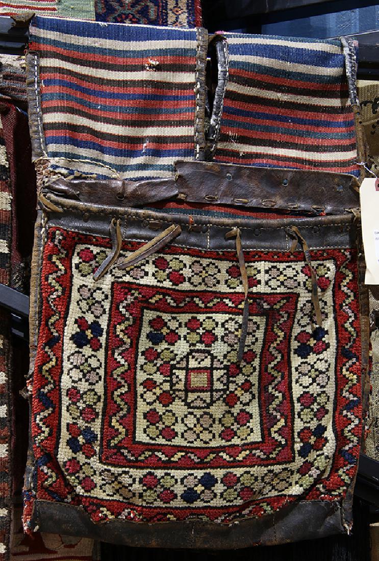 Caucasian or Belouch saddle bag, 1'4" x 3'9" (1 of 1)
