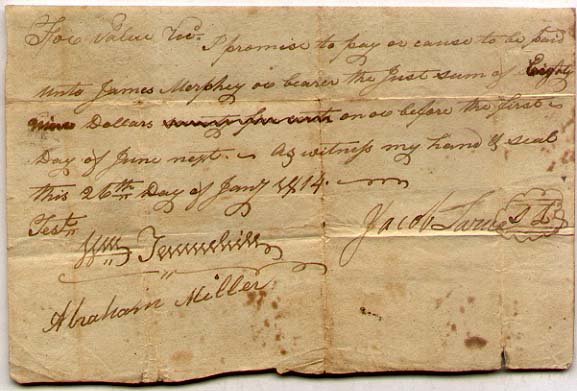 [KENTUCKY PIONEER] JACOB LARUE [1744-1821] Pioneer: [KENTUCKY PIONEER] JACOB LARUE [1744-1821] Pioneer. It is believed that he made several trips to Kentucky prior to moving there in 1798. As early as 1783, some 18,000 acres were entered in his name. H
