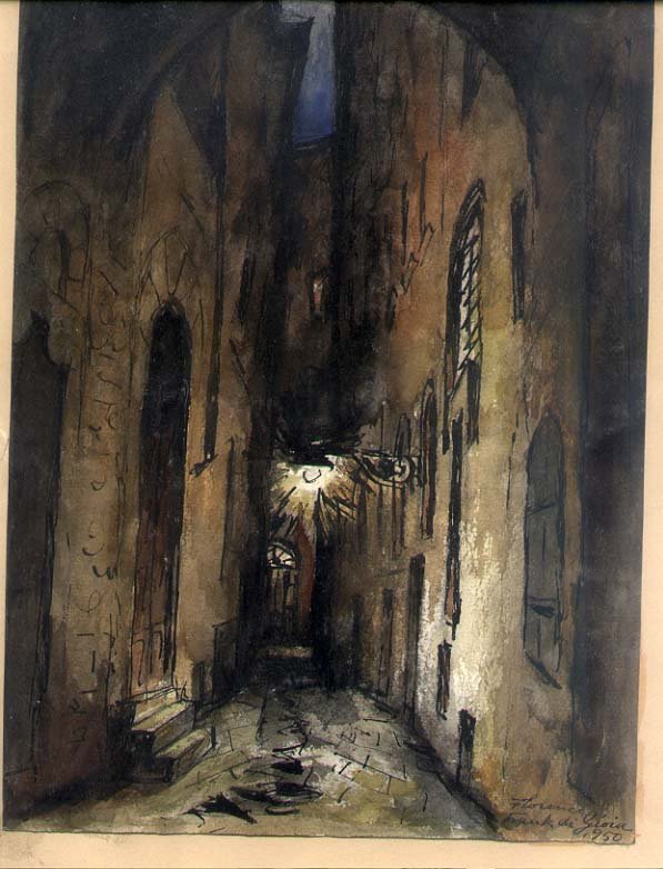 Frank Di Gioia (1900-1981) American artist: Frank Di Gioia (1900-1981) American artist who was born in Naples, Italy. He studied at The Art Students League with John Sloan and Walt Kuhn. His work is in the collections of the Art Inst. of Chicag