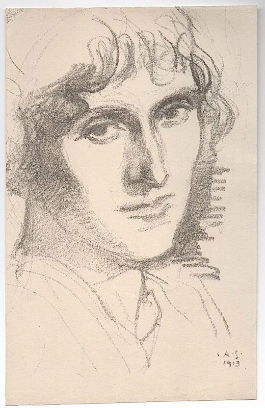 ALBERT STERNER (1863-1946) Lithograph: ALBERT STERNER (1863-1946) American artist. Sterner’s influence is seen in the works of both Rockwell Kent and George Bellows; he introduced each of them to the technique of lithography and put them