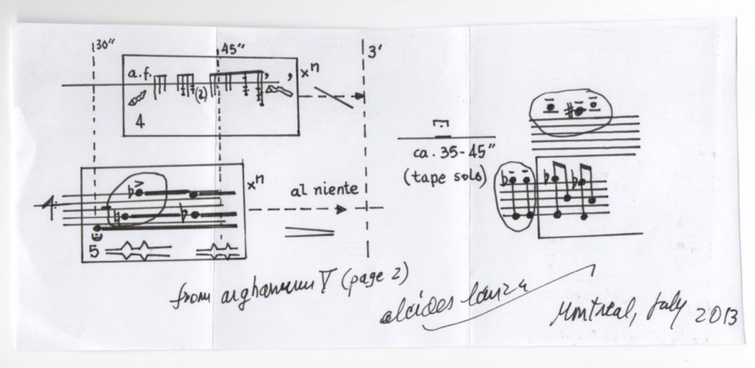 Alcides Emigdio Lanza (1929 - ) Canadian composer: [MUSIC] Alcides Emigdio Lanza (1929 - ) Canadian composer, conductor, pianist, and music educator of Argentinian birth. He became a naturalized Canadian citizen in 1976. As both a composer and perform